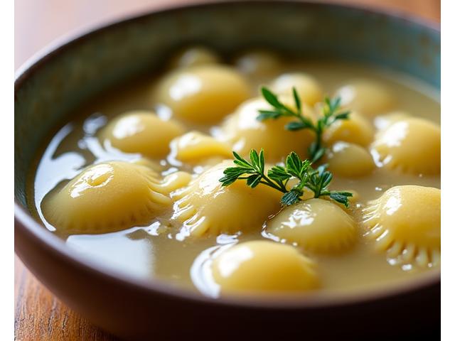 Photo de ravioles du Dauphiné faites maison