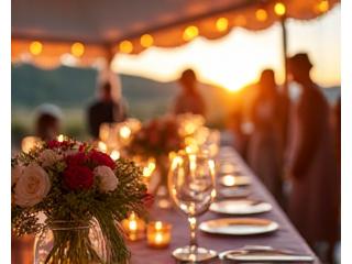 Réception de mariage raffinée