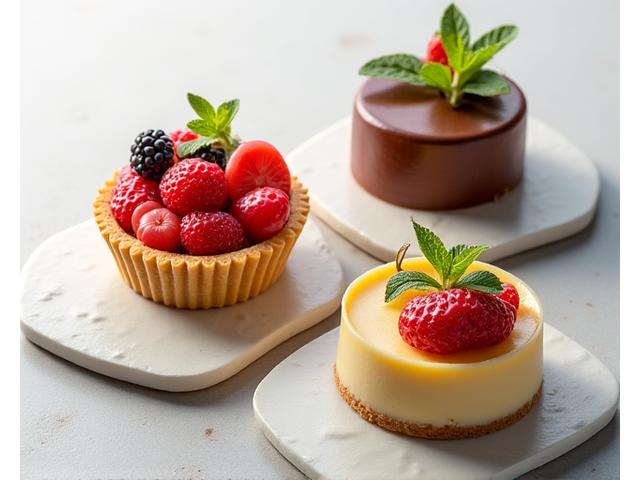 Ligne de desserts végans pour chaîne de restaurants bio