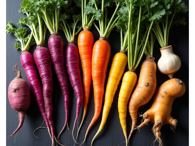 Variétés de légumes oubliés comme crosnes et topinambours